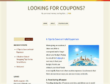 Tablet Screenshot of 2kidsandacoupon.com